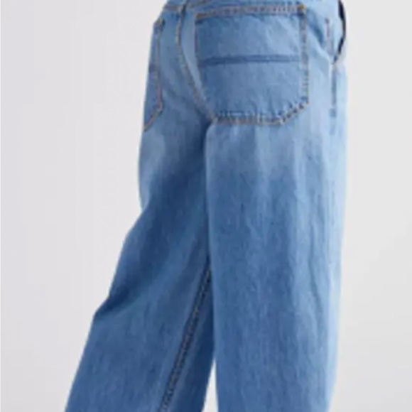 Mother The Fun Dip Utility Puddle Jeans 33 - Picture 5 of 14